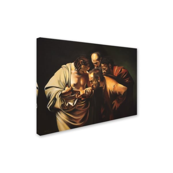 Geno Peoples 'Caravaggio' Canvas Art,18x24